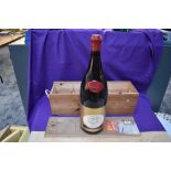 A 300cl Jeroboam of 1992 Cuvee Du Py Chateau De Pizay Morgon, in original wooden case with