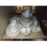 A large part tea and dinner service by Trade Winds Table Ware