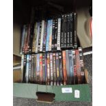 A large collection of DVDs, something for all the family.