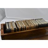 A collection of ten boxes of glass slide mainly Lake District interest