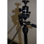 A Benbo 1 tripod including a Benbo Professional Ball & Socket head, in a soft carry bag