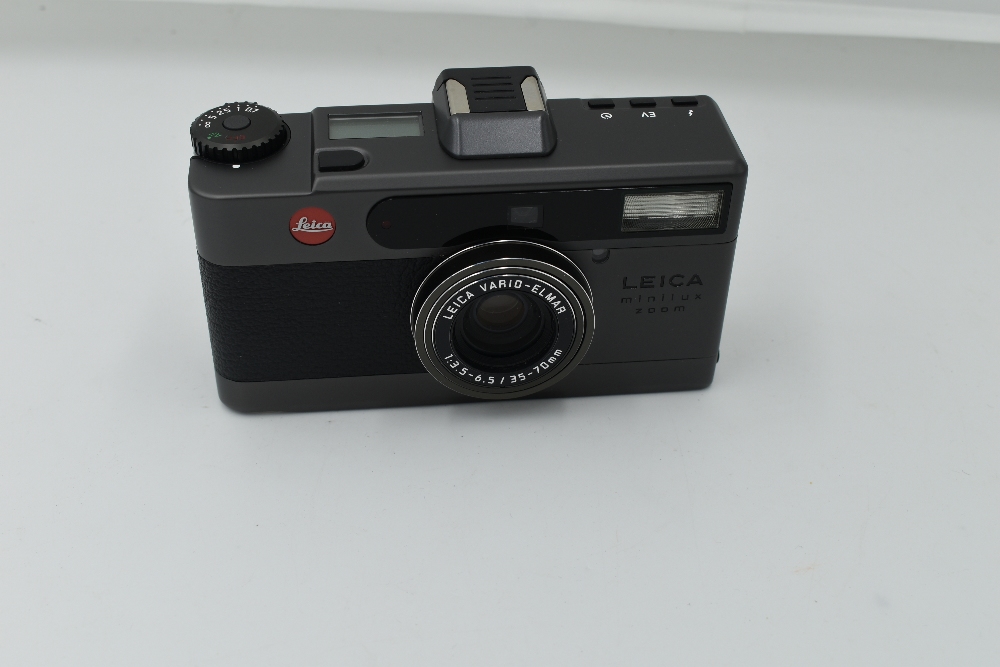 A Leica Minilux Zoom Compact Camera, with Vario-Elmar f/3.5-6.5 35-70mm lens, in original