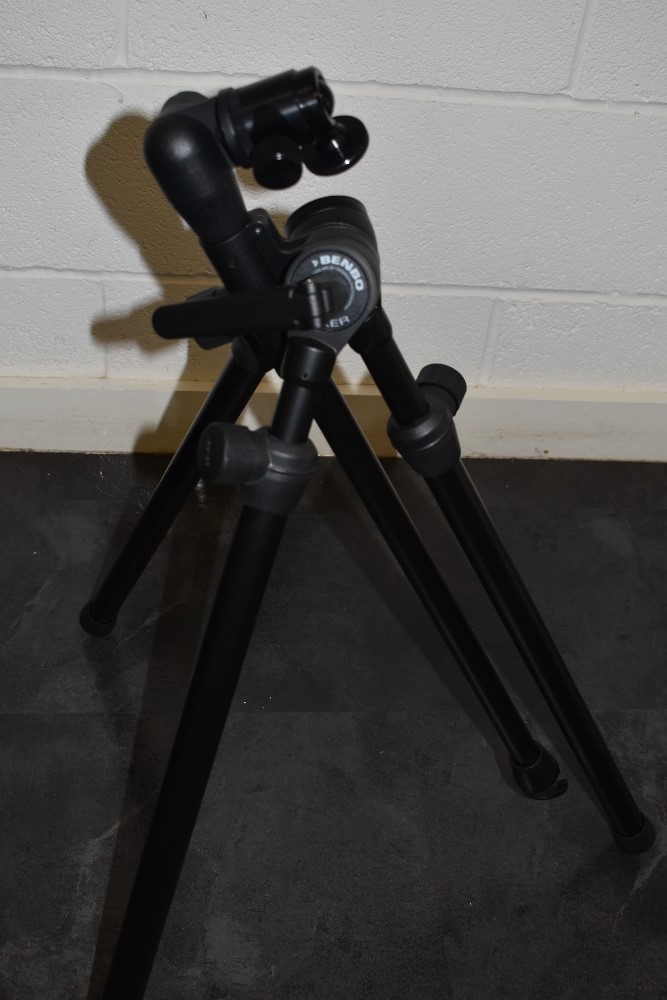 A Benbo Trekker tripod in soft carry case