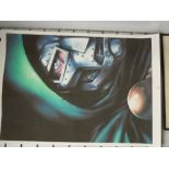 A canvas print of marvel fantastic four Doctor Doom