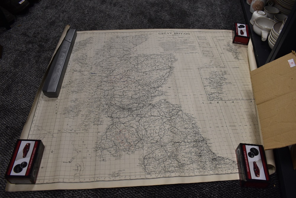 A large collection of vintage O/S maps and graphs, surveys and more, of pot holing and local