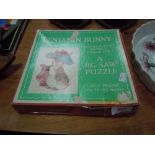 A vintage Beatrix Potters Benjamin bunny jig saw puzzle.