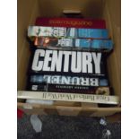 A selection of hard back bound books including Century Brunell EOS Magazine ect