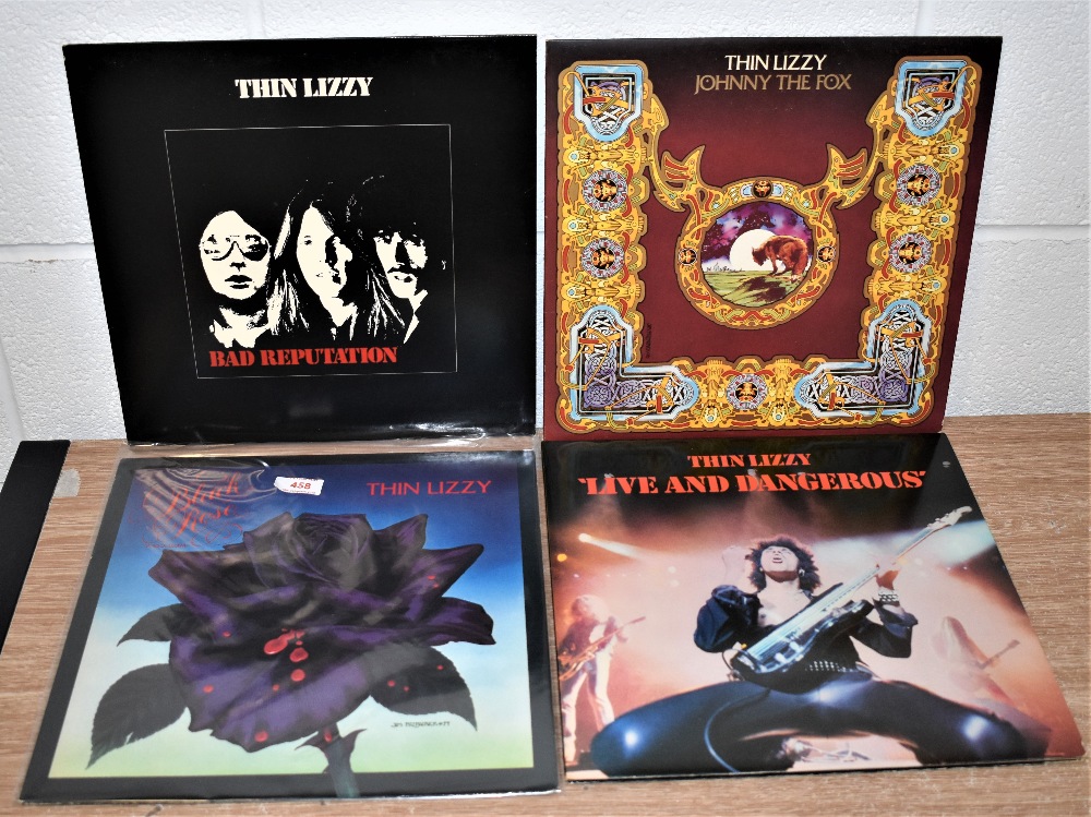 A lot of four Thin Lizzy albums