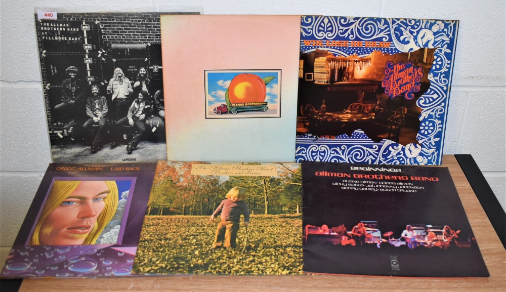 A lot of Allman Brothers and related albums