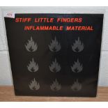 A copy of Inflammable Material by Stiff Little Fingers - first UK press / punk rock classic