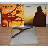 A lot of three Wishbone Ash albums - prog rock interest with early press included - some age