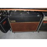 A vintage 'bronze panel' Vox AC30, serial number 15084