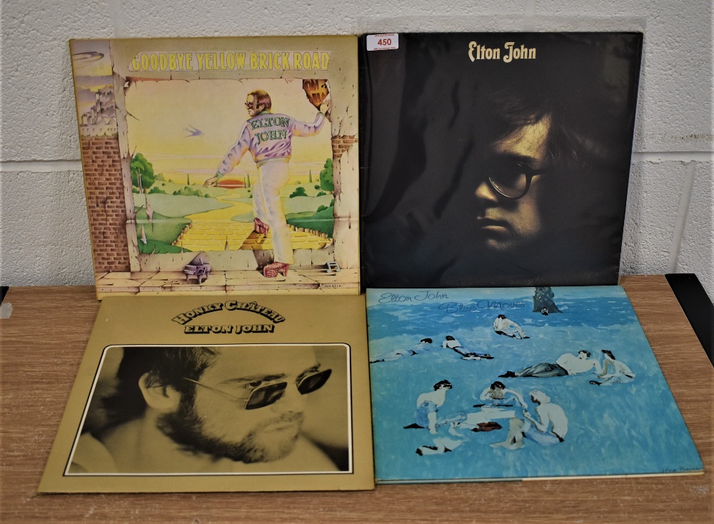 A lot of 4 early Elton John albums