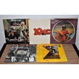 A lot of four original album by 10cc