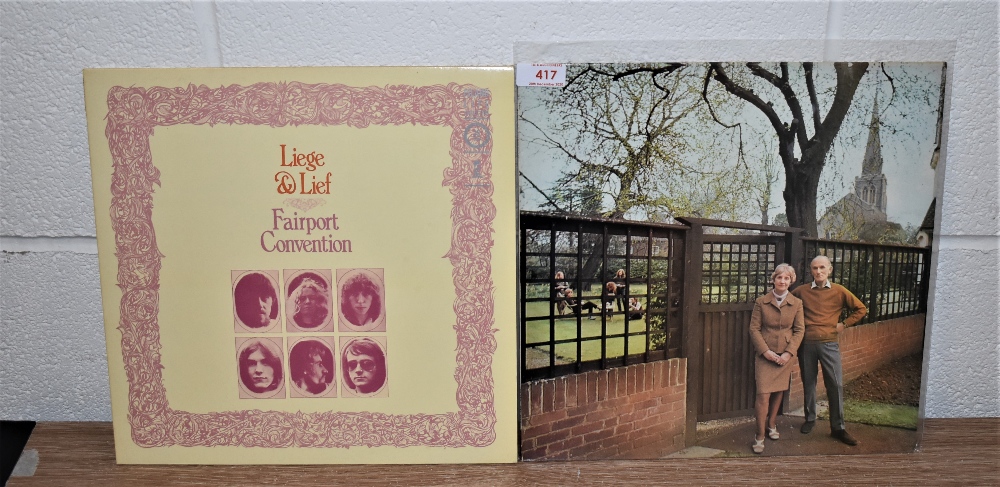 A lot of 2 Fairport Convention repressings in ex shape -great UK folk rock