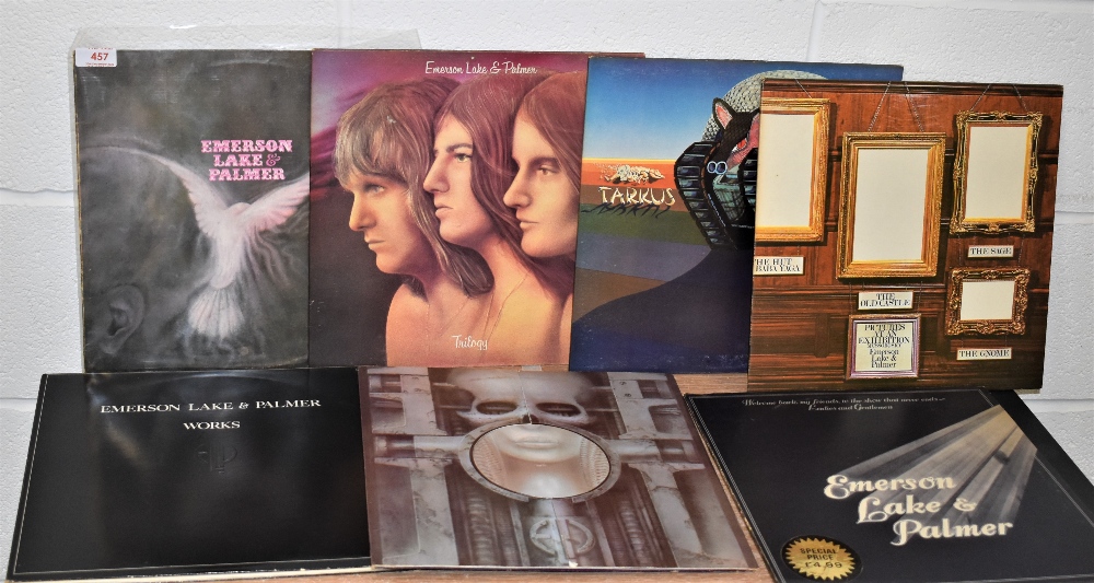 A lot of seven ELP albums - prog rock interest