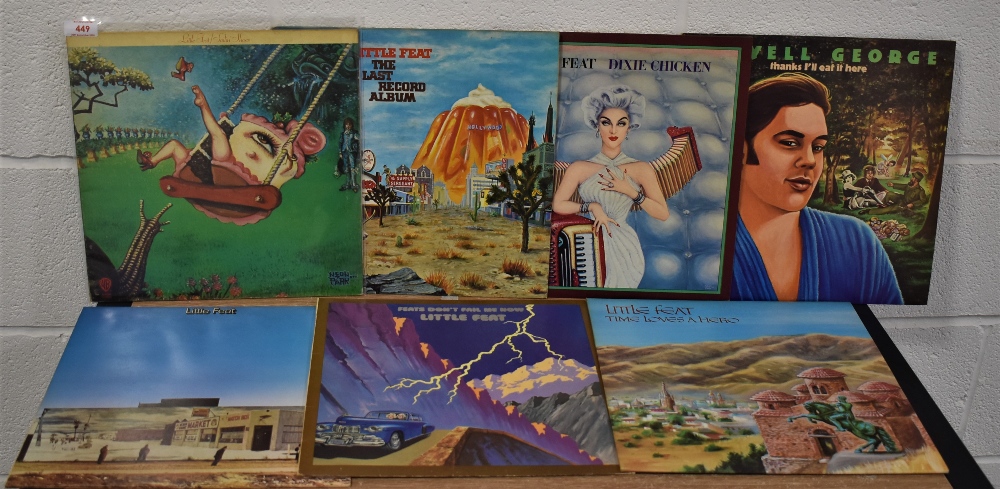 A lot of Little Feat and related albums