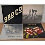 A lot of four albums by Bad Company