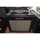 A Kustom 10 watt guitar amplifier with effects