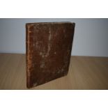 Manuscript Workbook. Mathematics. No ownership markings, presumed late 18th century due to