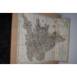 Folding Map. Oliver & Boyd's New Travelling Map of England and Wales. No date, circa 1820's.