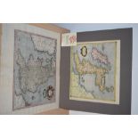 Maps. Antiquarian. British Isles. Titled - Anglia Regnum. Attributed to Gerard Mercator as a late