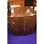 A vintage walnut TV cabinet (now empty and can be used as cupboard)