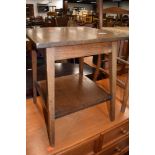 An Edwardian mahogany and inlaid occasional table