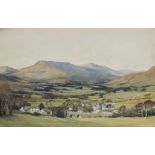 • EDGAR THOMAS HOLDING, R.W.S. (1870-1952) LLANNWEHLLYN, NORTH WALES sold together with Lewes, Sunse