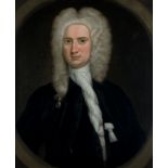 JAMES WORSDALE (circa 1692-1767) PORTRAIT OF JOHN SOTHEBY, PHYSICIAN signed & dated l.r. Worsdale pi