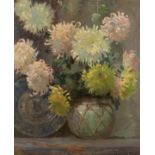 □ FRANK KELSEY (FL. 1887-1930) A STILL LIFE OF FLOWERS IN A VASE signed l.r. Frank Kelsey. oil on