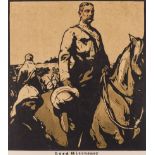 AFTER SIR WILLIAM NICHOLSON, R.A. (1872-1949) LORD KITCHENER publ. William Heinemann,1900 lithograph