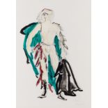 • HARRY CORDWELL (1922-1995) COSTUME DESIGN FOR THE BALLET ANTONIA (1953) inscribed & dated l.r. Ant