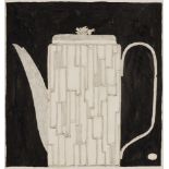 • JOSEF HOFFMAN (1870-1956) A DESIGN FOR A COFFEE POT initialled l.r. numbered verso 68 blue & black