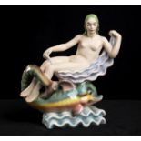 CIA MANNA - LITTLE WAVE - Earthenware sculpture shaped as slip casting. Polychrome [...]