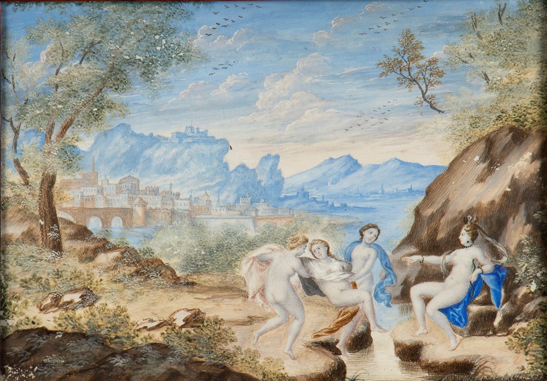 ROMAN SCHOOL, 18th CENTURY - - Diana and Actaeon - Diana and Callisto, Couple of [...] - Bild 4 aus 5