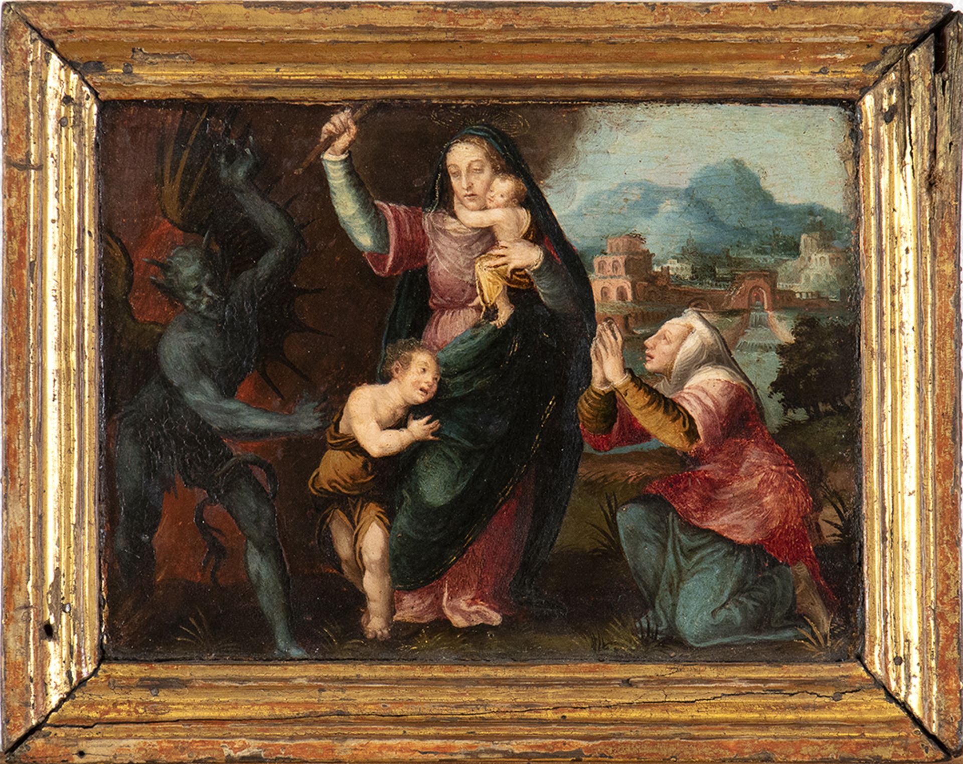 EMILIAN SCHOOL, LATE 16th CENTURY / EARLY 17th CENTURY - - Madonna del Soccorso - [...]