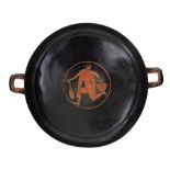 Large Attic Red-Figure Kylix, Manner near to the Proto-Panaitian Group, ca. 500 - 490 BC; height