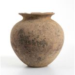 Etruscan Olla, 6th century BC; height cm 26, diam. cm 17. Provenance: English private collection,