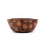 Chessboard-like bowl, Costa Rica, Chorotega Culture, ca. 12th - 13th century; height cm 5.