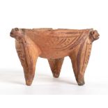 Tripod bowl with Turtle's Heads, Costa Rica, Guanacaste - Nicoya Cultures, 7th - 12th century;