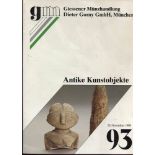 GIESSENER MUNZHANDLUNG. - Antike Kunstobjekte. Munchen, 20 – November, 1998. Pp. 38, nn. 3001 –