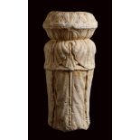 Roman Marble Candelabrum Shaft, 1st century BC - 1st century AD; height cm 33. Provenance: English