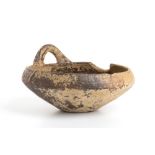Villanovan Impasto Bowl, 9th - 8th century BC; height cm 9,5, diam. cm 16. Provenance: English