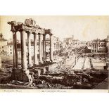 Collection of 16 photographs of Roman Archaeological Ruins, taken by Lodovico Tuminello between 1870