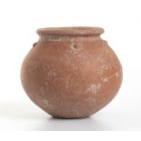 Etruscan Olla, 6th century BC; height cm 15, diam. cm 11,2. Provenance: English private