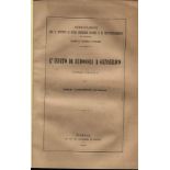 MOROSI G. - L’invito di Eudossia a Geneserico. Firenze, 1882. Pp. 95. Ril. \ tela con scritte a