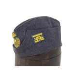 Italy, kingdom, RA field cap Grey gblu field cap for a general in the war time