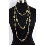MOSCHINO ‘CUTLERY’ NECKLACE Late 80s Metal ""cutlery"" necklace General Conditions grading B/C (
