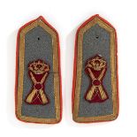 Italy, Kingdom Shoulder Pads by infantry colonel commander Pair of shoulder pads of a colonel